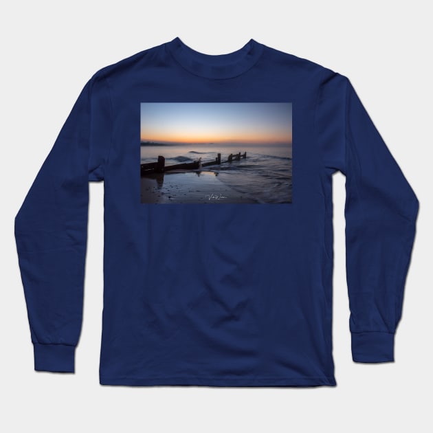 Balnarring Beach, Mornington Peninsula, Victoria, Australia Long Sleeve T-Shirt by VickiWalsh